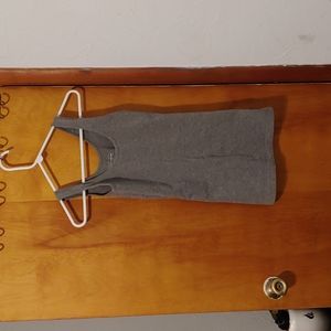 Maurices Grey Cotton Scoop Tank Top